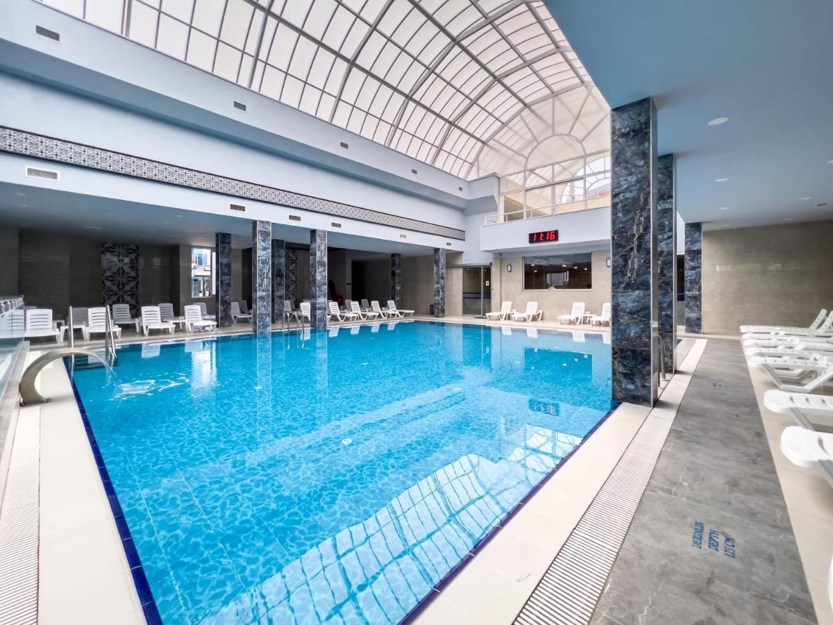 Spa Hotel Colossae Thermal Karahayit  Exterior photo Indoor pool