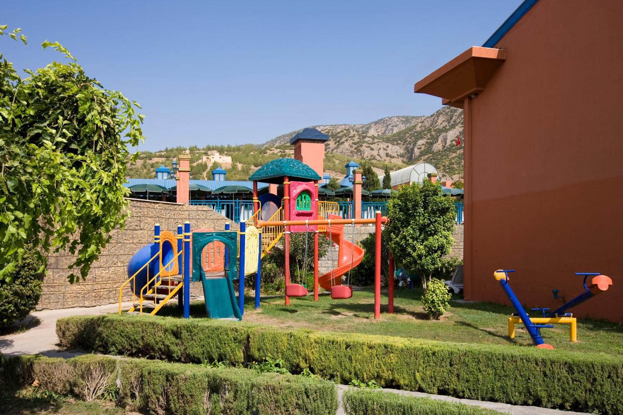 Spa Hotel Colossae Thermal Karahayit  Exterior photo Playground at the hotel